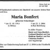 Schachinger Maria 1913-2004 Todesanzeige